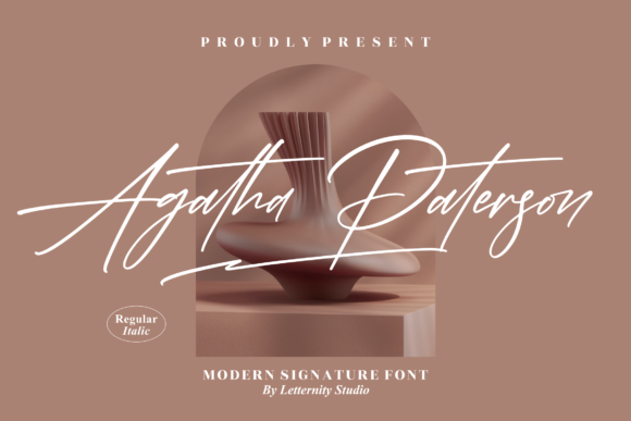 Agatha Paterson: A Graceful Script Font for Marketers