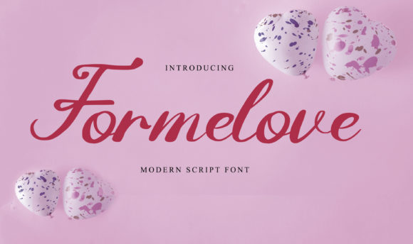 Formelove: The Script Font That Elevates Brand Identity