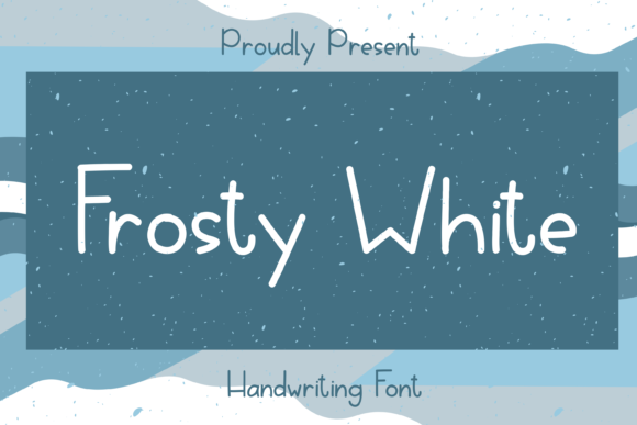 Frosty White: The Elegant Script Font for Crafters