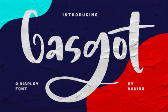 Gasgot: A Bold Handwritten Font for Brand Identity