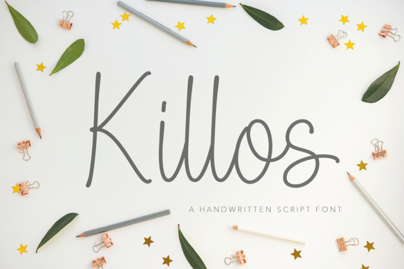 Killos Font: Elevating Campaign Visuals with Elegant Script