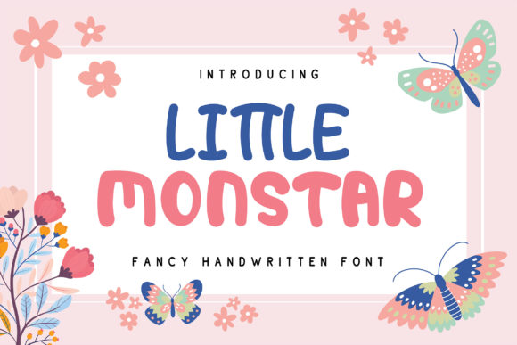 Little Monstar: A Playful Handwritten Font for Web Design