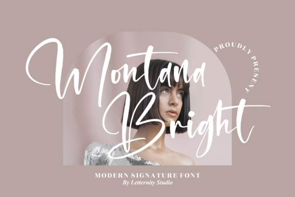 Montana Bright: A Charming Script Font for Crafters