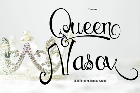 Queen Nasov: A Graceful Script Font for Branding