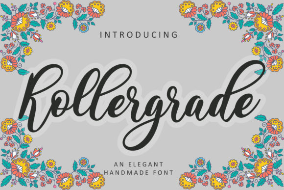 Rollergrade: A Handwritten Font for Editorial Design