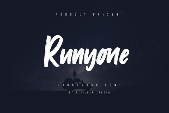 Runyone: A Handwritten Typeface for Editorial Charm