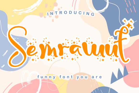 Semrawut: A Timeless Handwritten Typeface for Modern Brands