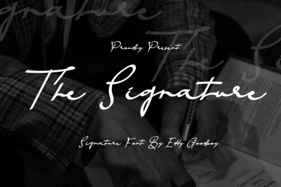 The Signature: A Premium Script Font for Web Design