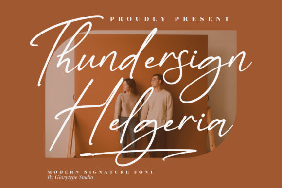 Thundersign Helgeria: A Designer’s Take on Elegant Script