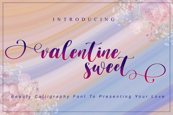 Valentine Sweet: A Handwritten Font for Warm Branding