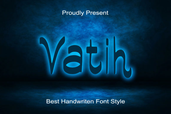 Vatih: A Handwritten Font for Modern Web Design
