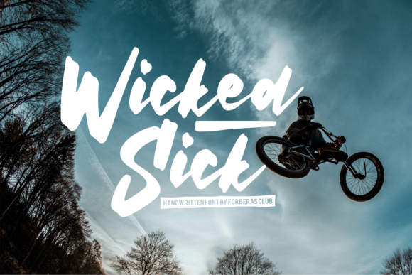 Wicked Sick: A Playful Script Font for Branding